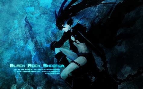Black Rock Shooter Kuroi Mato Anime Anime Girls