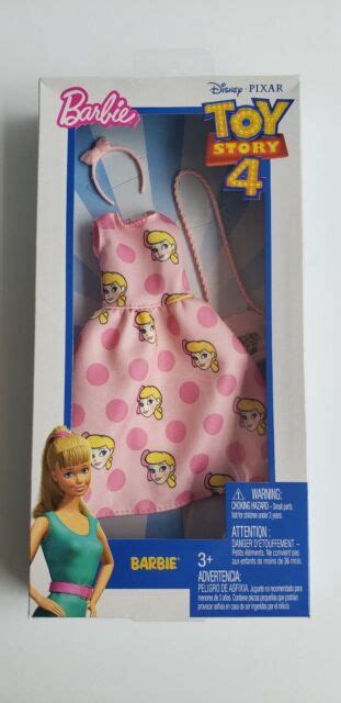 Barbie Toy Story Disney Pixar 4 Bo Peep Dress And Accessories Brand Htf
