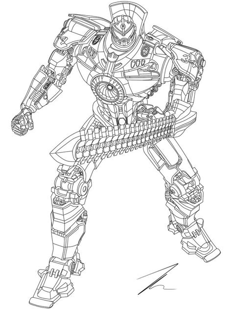 Printable Pacific Rim Coloring Page Free Printable Coloring Pages