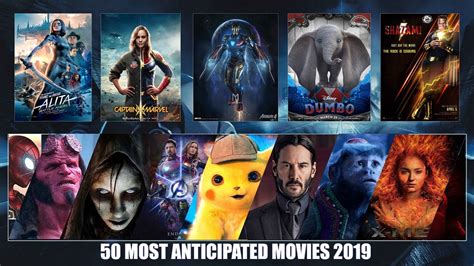 50 The Most Anticipated Movies 2019 Youtube