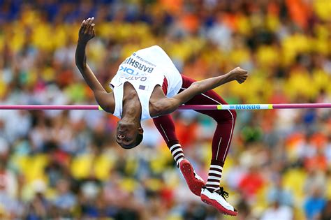 I want to make sure that you can never mention high jump without mentioning my name. @mutazbarshim, @realshellyannfp and. High Jump | iaaf.org