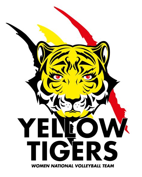Logo Design Yellow Tigers On Behance