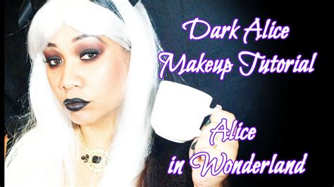 Halloween Makeup Dark Gothic Alice In Wonderland Makeup Tutorial