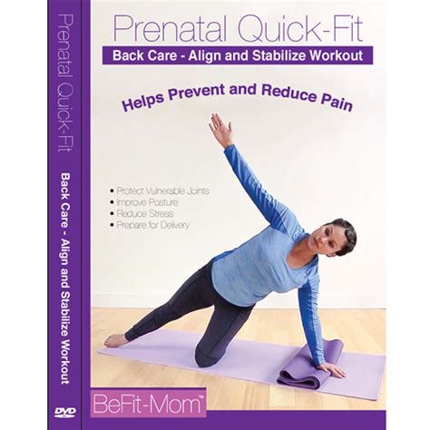 PRENATAL EXERCISE WORKOUT TO PREVENT BACK PAIN