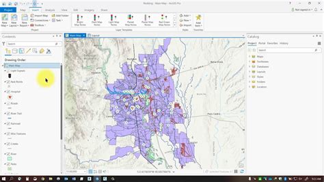 Layouts In Arcgis Pro Youtube