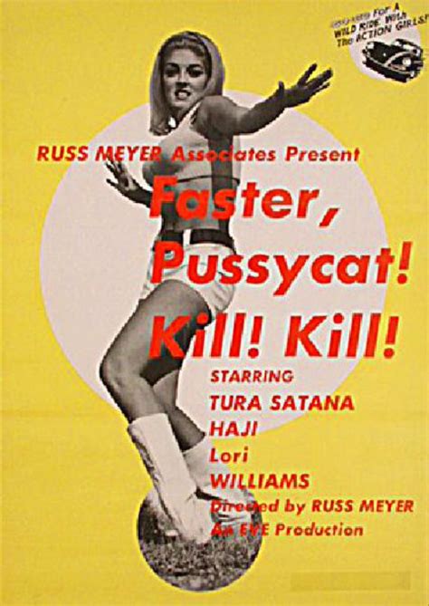 Faster Pussycat Kill Kill Original 1994 Japanese B2 Movie Poster