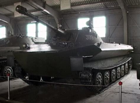 Soviet Tank Pt 76 M Tank Museum Patriot Park Moscow