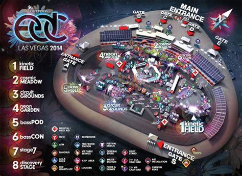 Download The Edc 2014 Set Times For Ios And Android Here Magnetic Magazine
