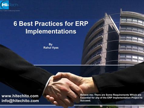 Pdf Best Practices For Erp Implementations Dokumen Tips