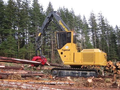 Tigercat Harvester Forestry Equipment Logging Equipment Forestry