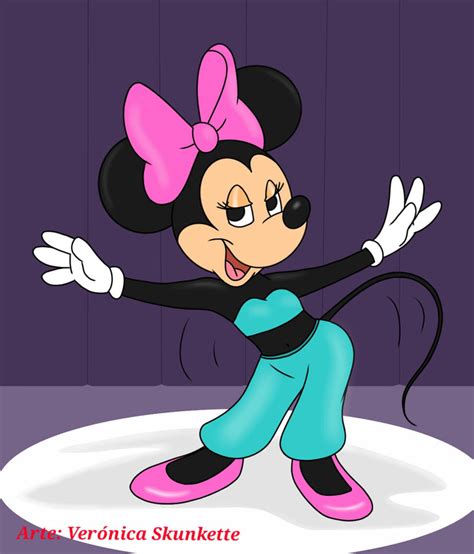Minnie Mouse Belly Dancing By Veronica Skunkette On Deviantart