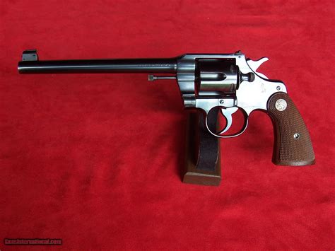 Colt Officers Model Target 38 Special 7 12 Barrel With Bead Sights