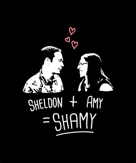 The Big Bang Theory Sheldon Amy Shamy Digital Art By Phuoc Thinh Fine