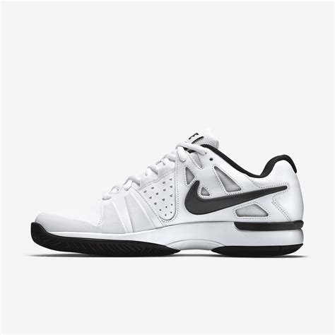 Nike Mens Air Vapor Advantage Leather Tennis Shoes Whiteblack