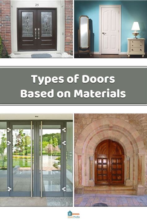 Types Of Doors Based On Materials Types Of Doors Flush Doors
