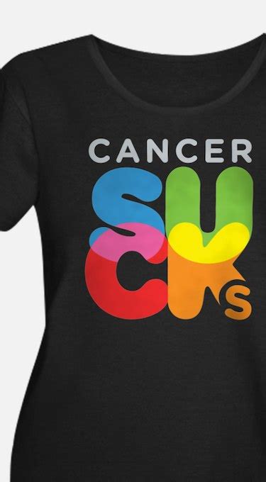 Womens Cancer Sucks T Shirts Cancer Sucks Shirts For Women Cafepress