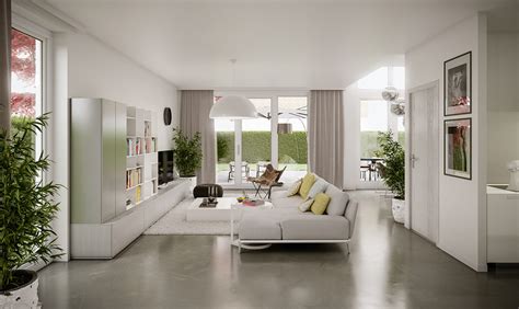 Bright Living Room On The Ground Floor