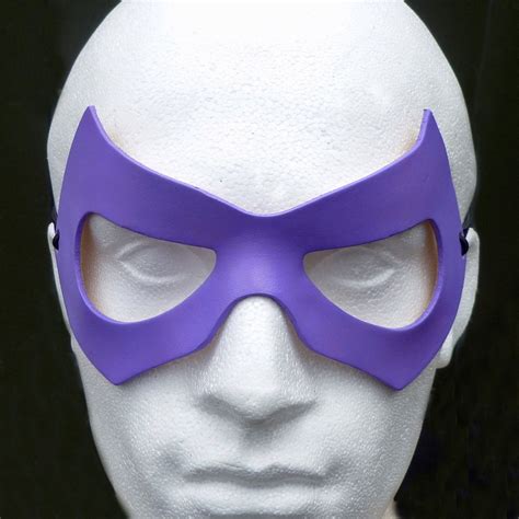 The Riddler Mask In Leather Designed And Hand Crafted In Wales