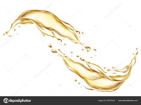 Splash Of Oil Vector Illustration Stock Vector Image By ©urfingus