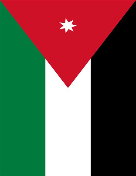 Sie ist ringsum mit einer doppelsicherheitsnaht gesäumt. jordan flag full page - /flags/Countries/J/Jordon/jordan ...