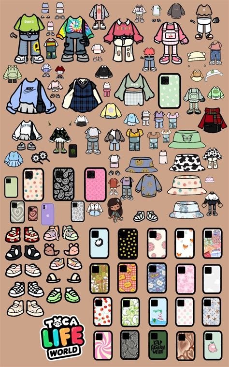 Toca Boca Aestetic Paper Dolls Diy Paper Doll House Paper Doll Template