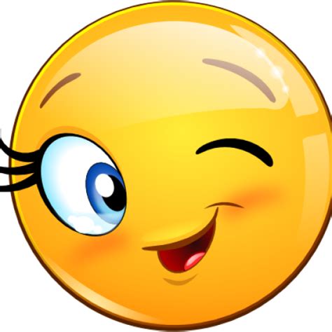 smiley wink emoticon flirting clip art cute emoji happy face the best porn website
