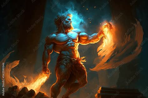 Ilustrace 4K Resolution Or Higher Prometheus Bringing The Fire To