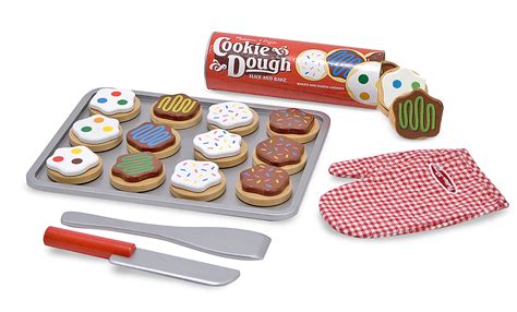 Wooden Slice And Bake Cookie Set Down On The Farm