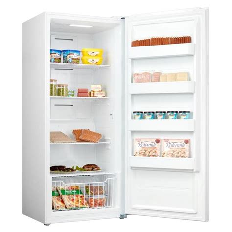 Midea 21 Cu Ft Upright Freezer White In The Upright Freezers