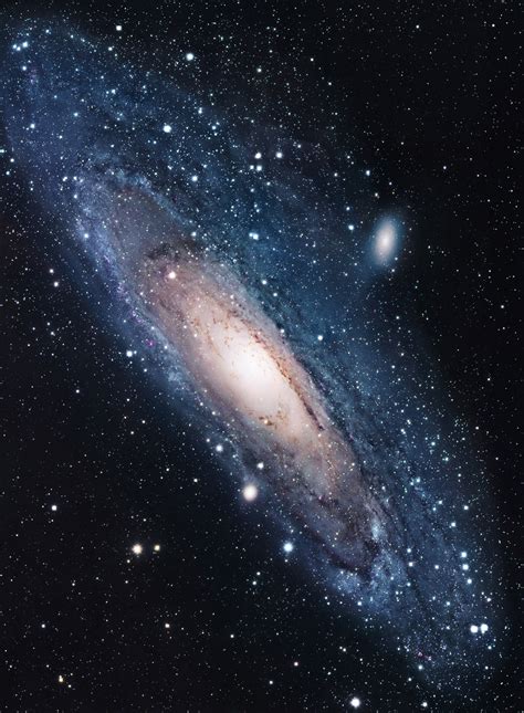Esa Andromeda Galaxy Seen In Visible Light