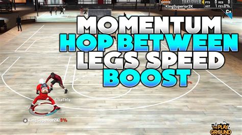 Nba 2k20 Momentum Hop Between The Legs Speed Boost Combo To Use After