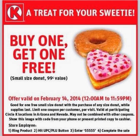 Arizona Families Circle K Buy One Get One Free Donuts