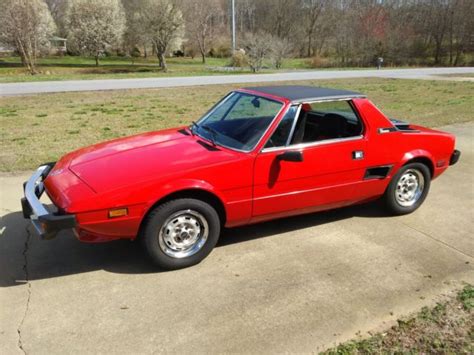 1978 Fiat X 19 Bertone Red Great Condition For Sale Fiat Other 1978