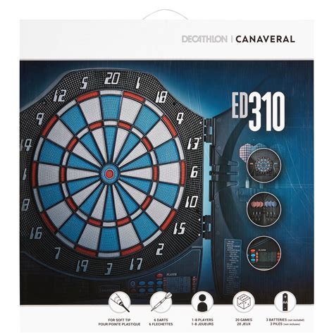 Canaveral Ed310 Electronic Dartboard Dart Board Game Ebay