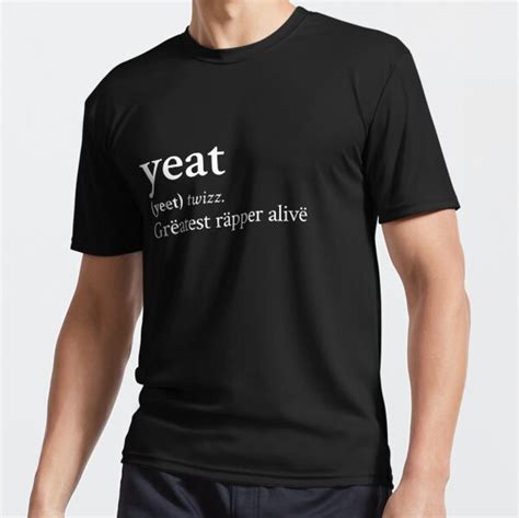 Grëatest Räpper Alivë by Yeat Active T Shirt for Sale by StickTheSong Redbubble