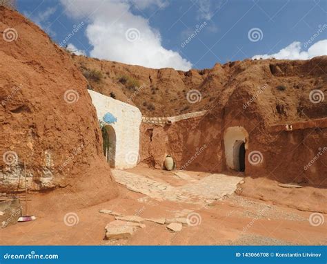Underground Troglodytes Caves Of The Berbers In The Sahara Desert