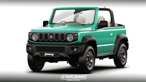 Jimny 2020 will be first available in manual transmission only. Suzuki Jimny Cabrio Render Is Probably Close To The Real Deal