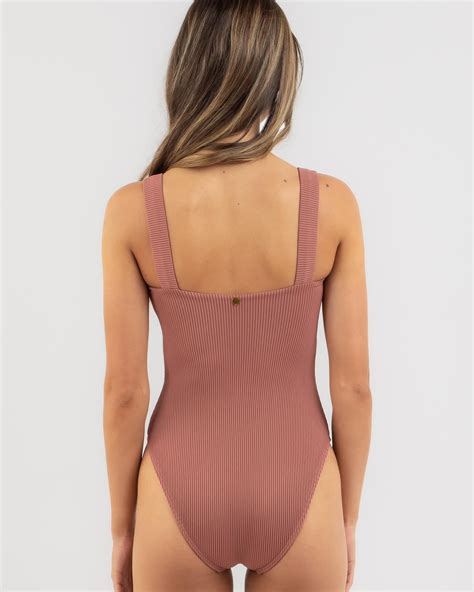 kaiami flynn one piece swimsuit in desert sand fast shipping and easy returns city beach australia