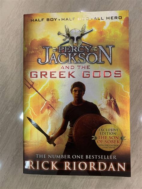 Percy Jacksons Greek Gods Hobbies And Toys Books And Magazines Fiction And Non Fiction On Carousell