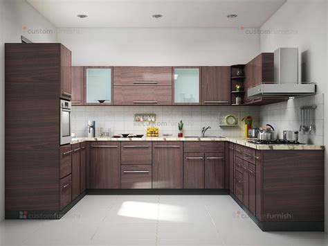 Indian Modular Kitchen Design U Shape