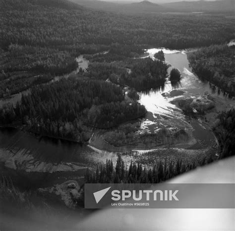 Yenisei River Sputnik Mediabank