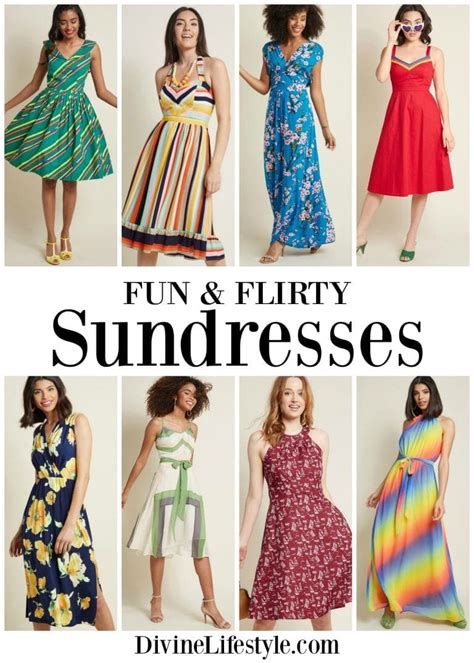 Fun Flirty Sundresses Style Fashion Women Dress
