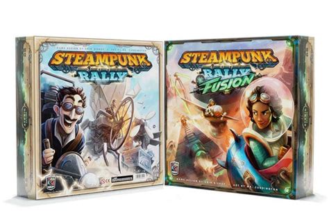 steampunk rally fusion atomic deluxe pledge kickstarter board game the game steward