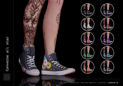 Sims 4 Converse All Star The Sims Game