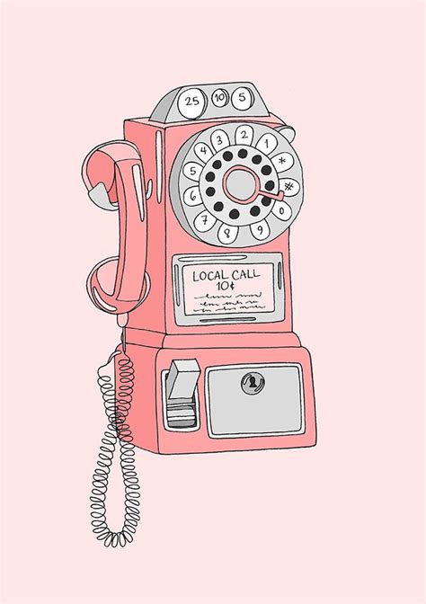 Emmakisstina Illustrations By Kristina Hultkrantz Vintage Telephone