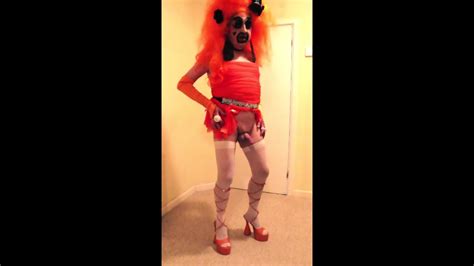 Orange Haired Slut In Orange Prom Dress Eporner