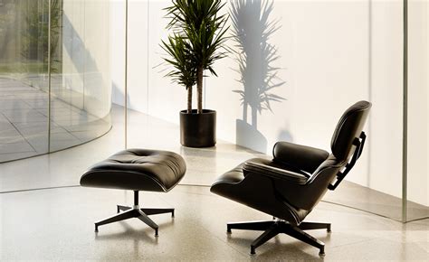 Cool contemporary furniture at great prices. Ebony Eames® Lounge Chair & Ottoman - hivemodern.com