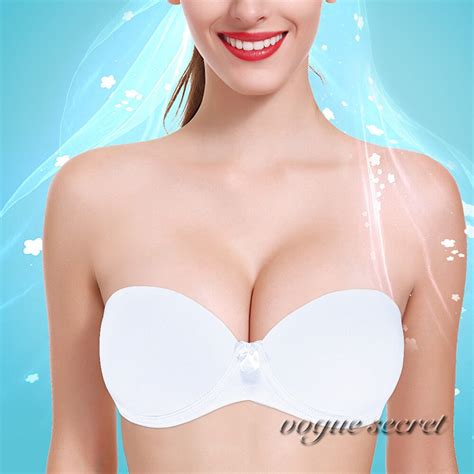 Hot Sale Women Multiway Push Up Bra Strapless Underwired Back Clear