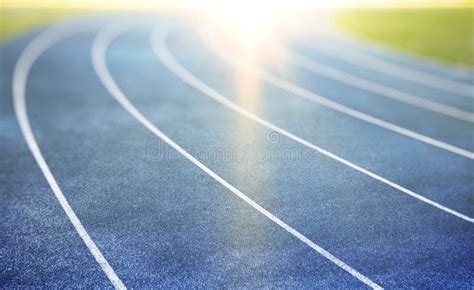 Running Track Stock Photo Image Of Field Outdoor Competitive 49413938