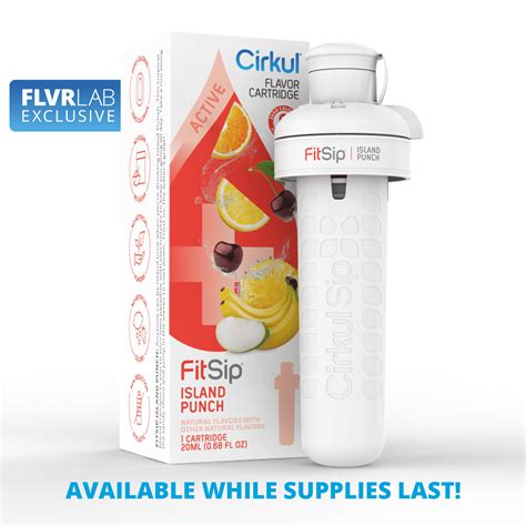 Cirkul FitSip Island Punch Flavor Cartridge 1-pack - Walmart.com